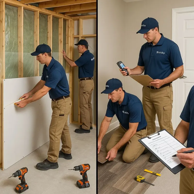 Repairs and Reconstruction process in Cypress, TX