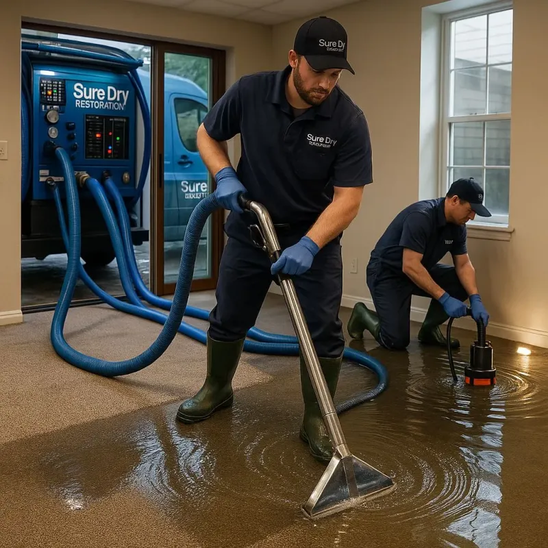 Water Extraction and Removal process in Cypress, TX